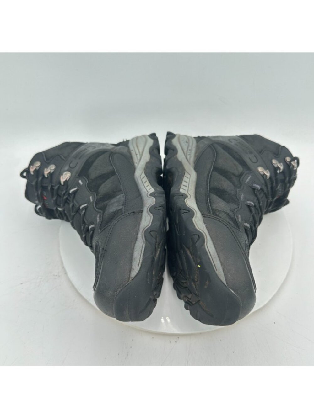 Nortiv 8 Men Size 9.5 Black Waterproof Mountain Hiking Ankle Work Boot - Picture 7 of 11